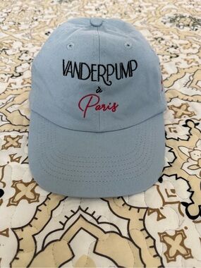 Vanderpump Paris & Caesars Entertainment Denim Hat Adjustable Strap Cotton Mint